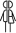 Parité homme femme icon png